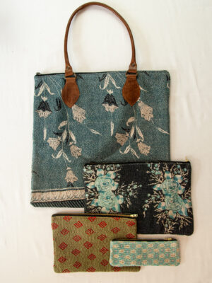 Bags, Pockets and Purses in Blues and greens