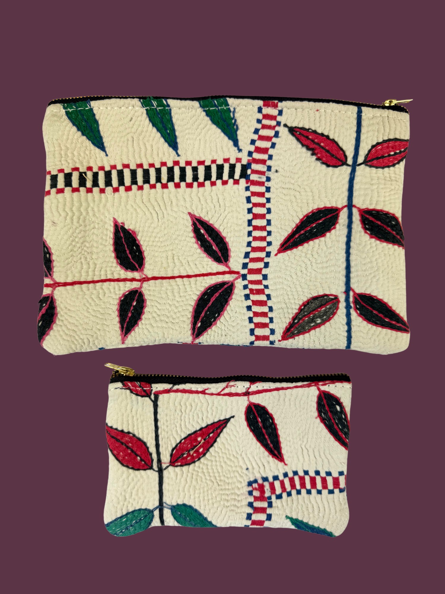 Pair of Nakshi Motif Pockets