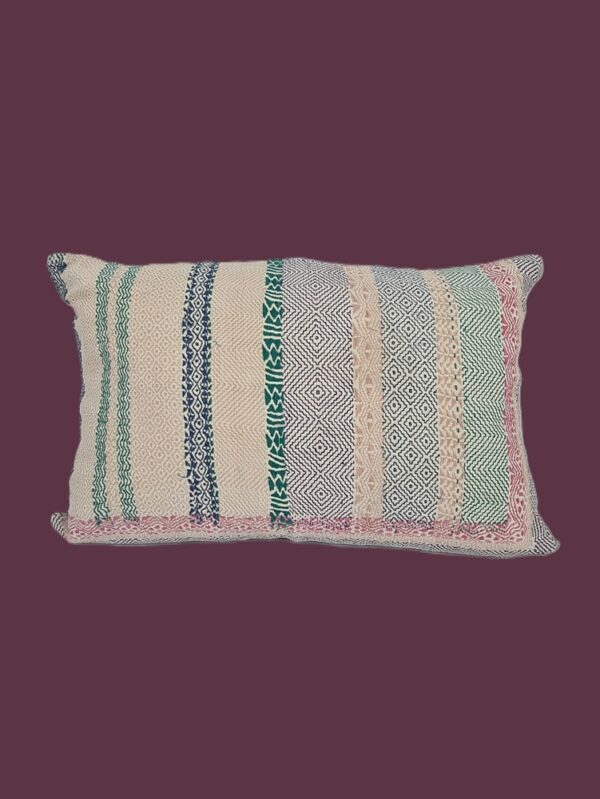 Nakashi Kantha Cushion (med bolster)