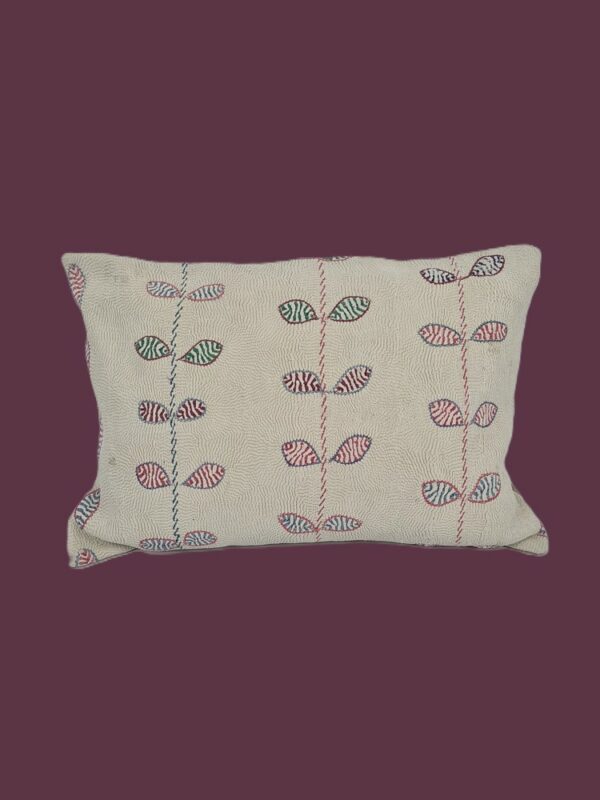Nakashi Kantha Cushion (mini bolster)