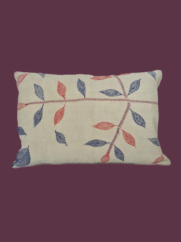 Nakashi Kantha Cushion (med bolster)
