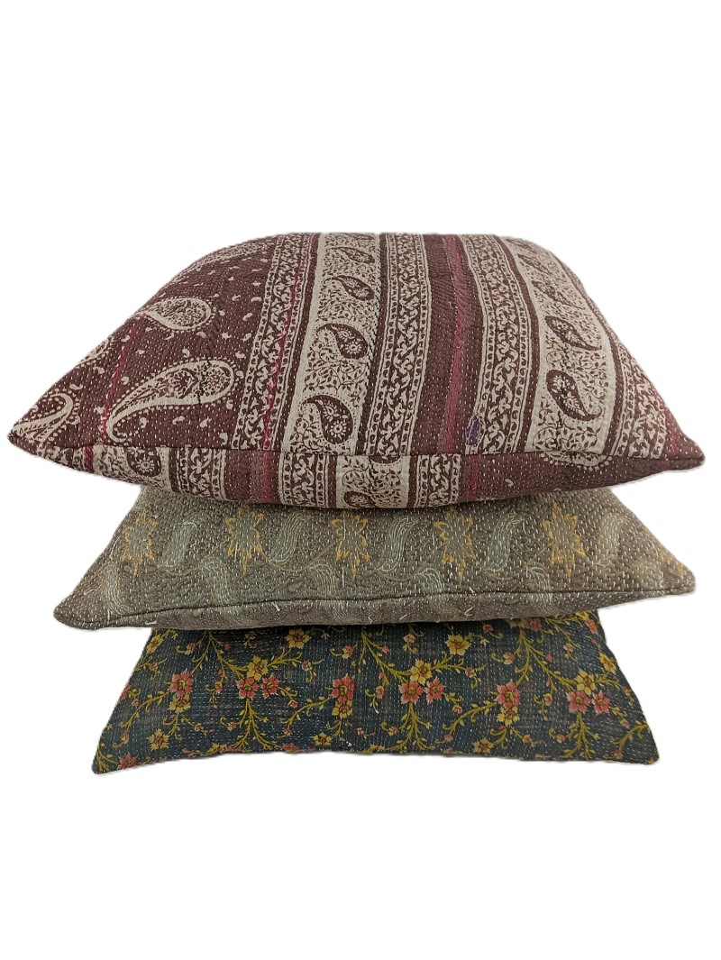 Kantha Cushion (med square) - Image 3