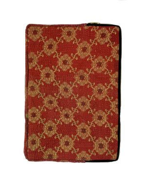 Kantha Laptop case, padded and perfect for ipads or small laptops.