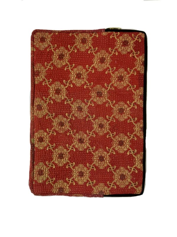 Kantha Laptop case, padded and perfect for ipads or small laptops.