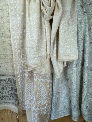 Scarves and Shawls stitched