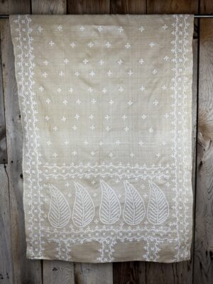 Nakshi Kantha Silk Shawl