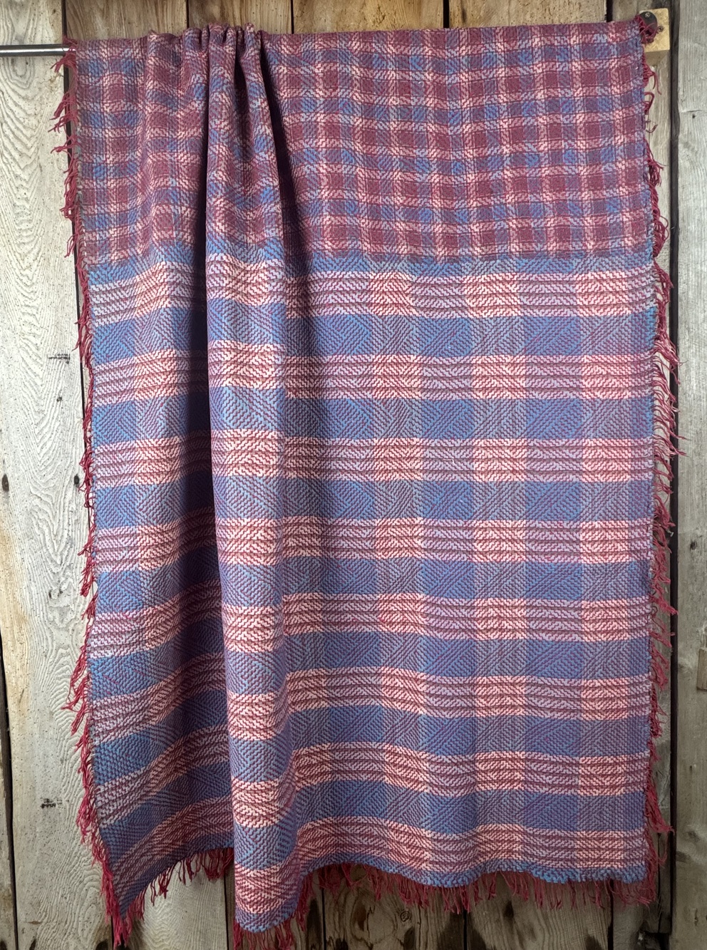 Exquisite vintage Kantha rug quilt featuring authentic hand-stitched Indian patchwork, responsibly sourced and perfect as unique homeware or picnic mat.