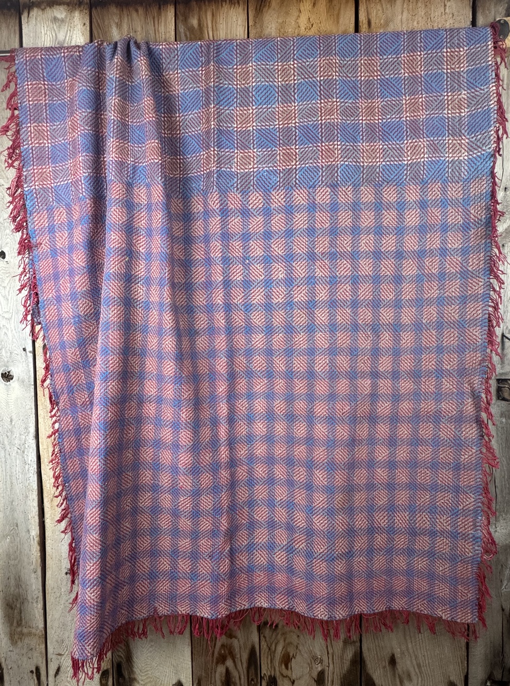 Exquisite vintage Kantha rug quilt featuring authentic hand-stitched Indian patchwork, responsibly sourced and perfect as unique homeware or picnic mat.