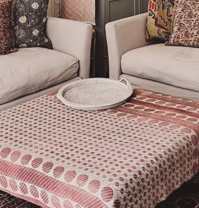 Ottoman refresh, time to get cosy.